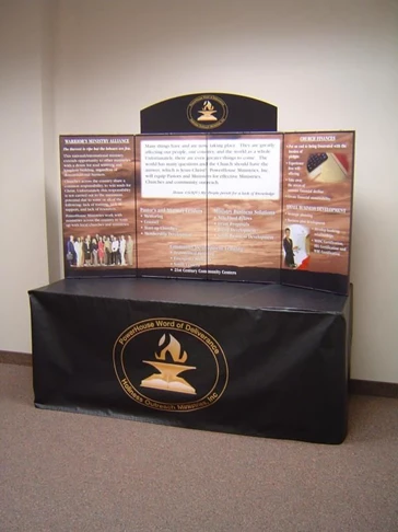 TD009 - Custom Table Top Display for Religious Organizations 
