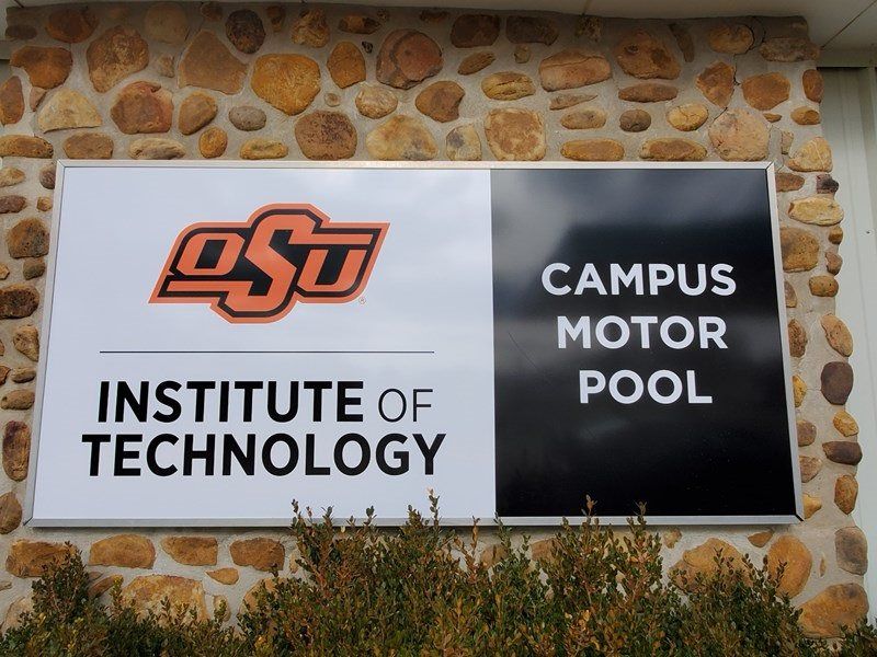 Education Building sign