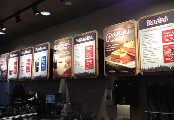 Menu Signs and Price List Signage
